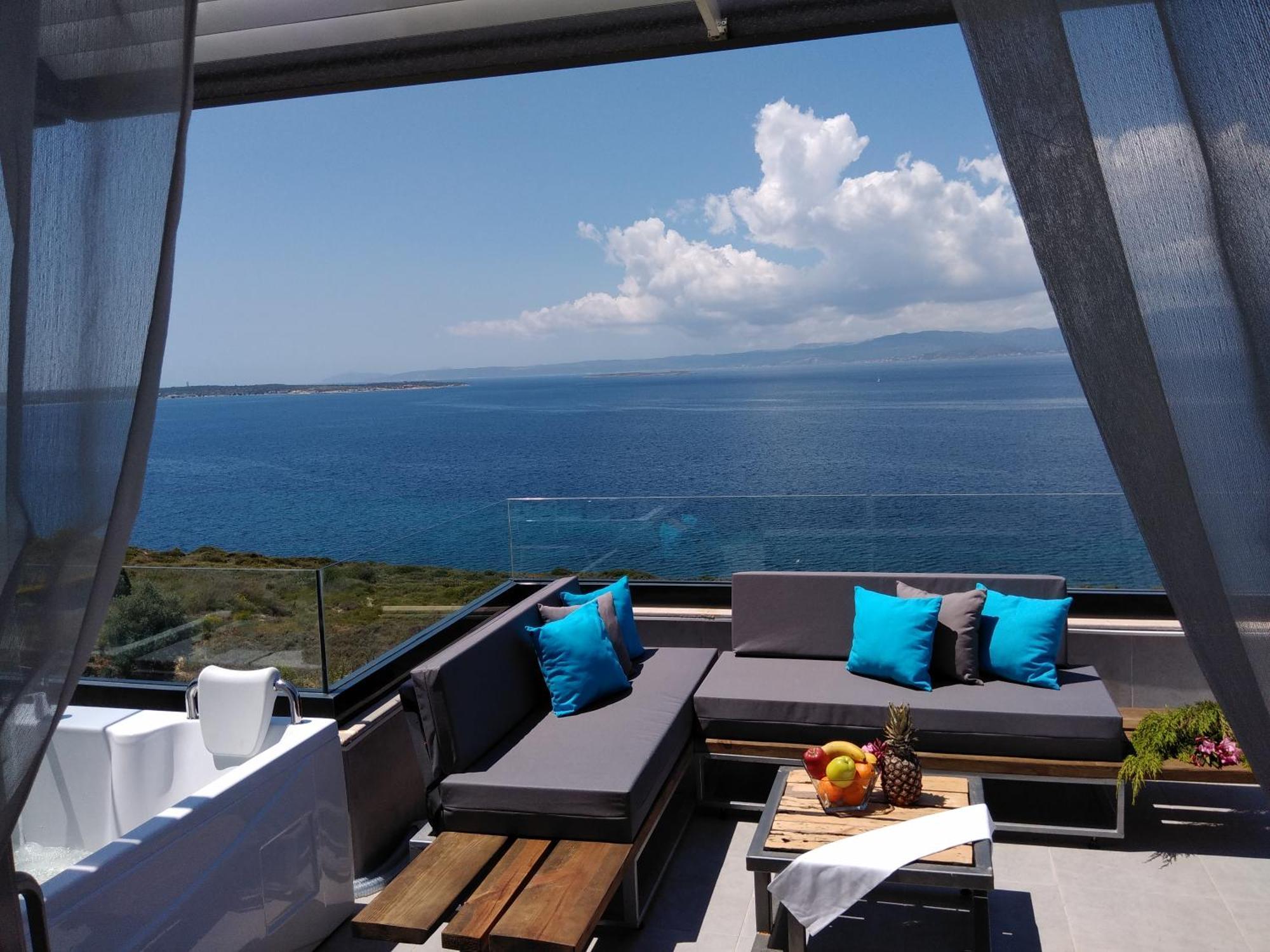 Çeşme マヴィ パノラマヴィラ エクステリア 写真